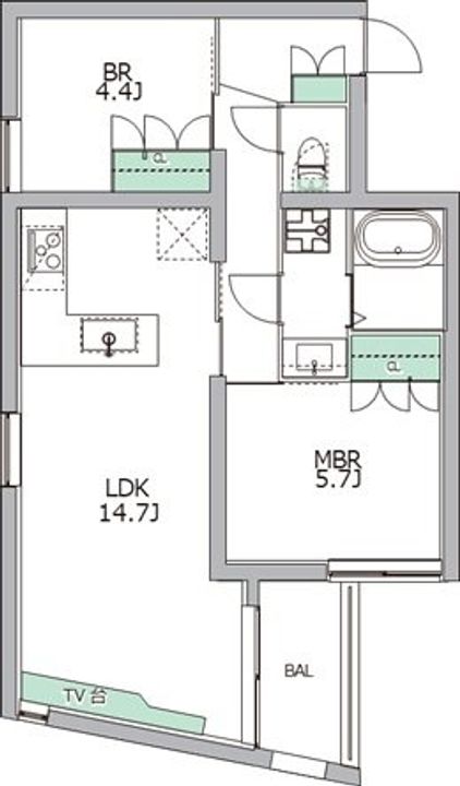 Foresterの間取り