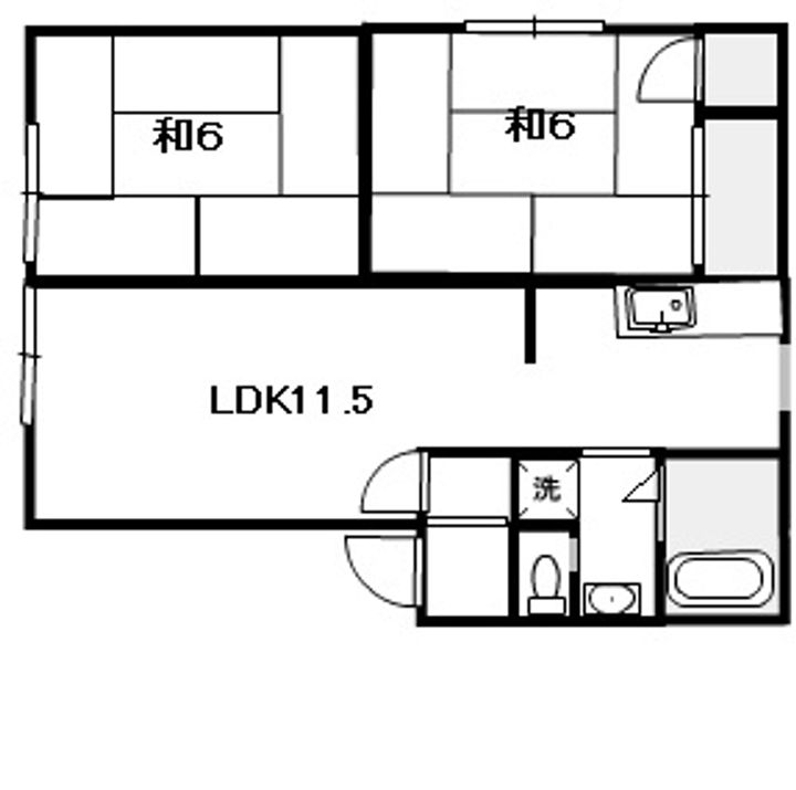 メモリーIの間取り