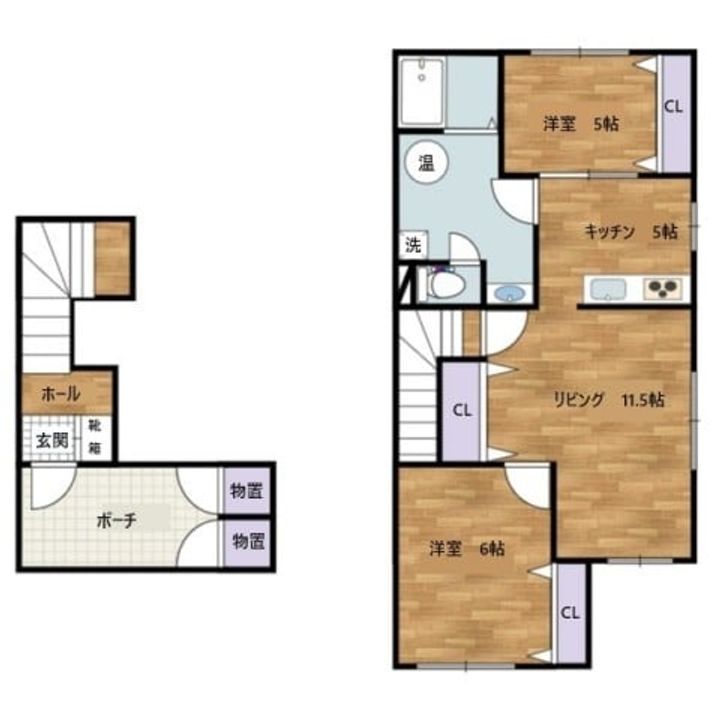 ジュピターハイツの間取り
