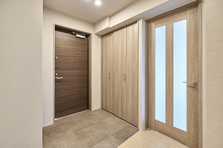 文の杜テラスの玄関