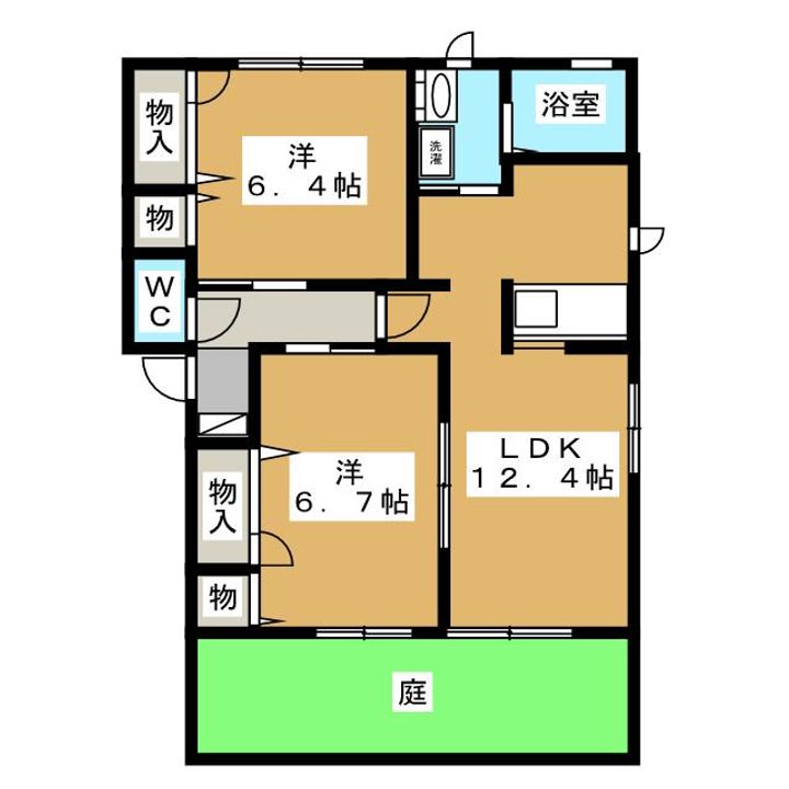 ストリーム Aの間取り