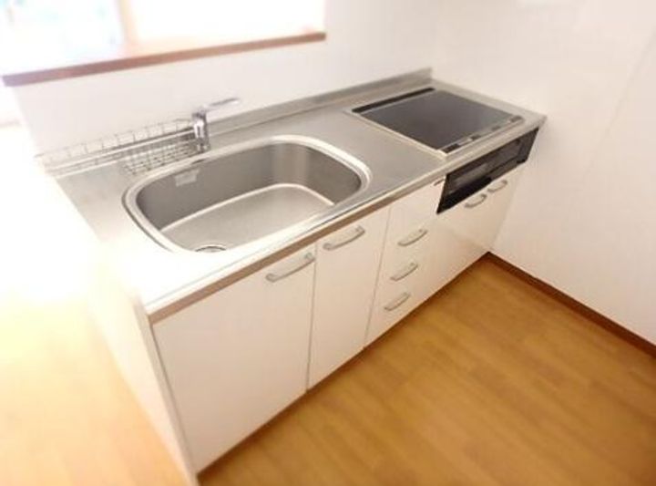 栃木県宇都宮市江曽島5(一戸建)の賃貸物件のキッチン