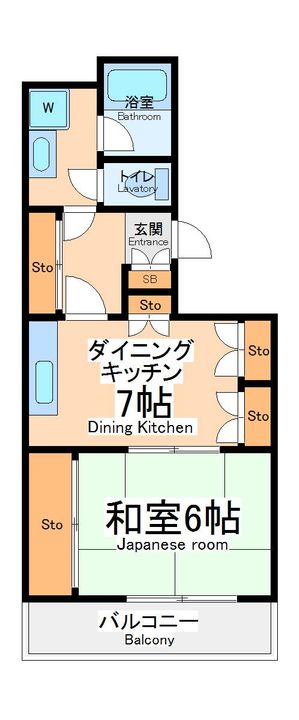 グリーンハイツ平安の間取り