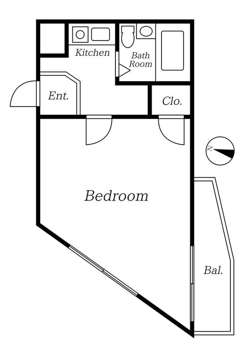 リベラル向ヶ丘の間取り