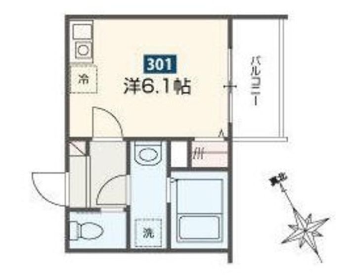 MELDIAかしわ台IIIの間取り