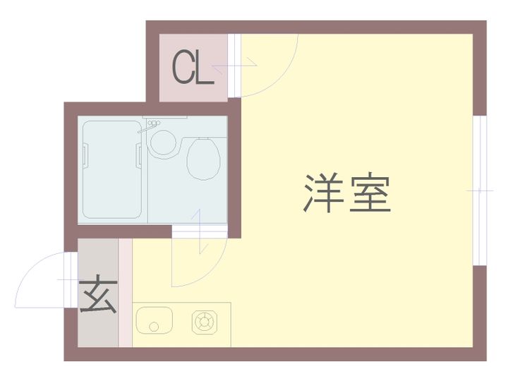 大阪府大阪市平野区長吉出戸7(マンション)の賃貸物件の間取り