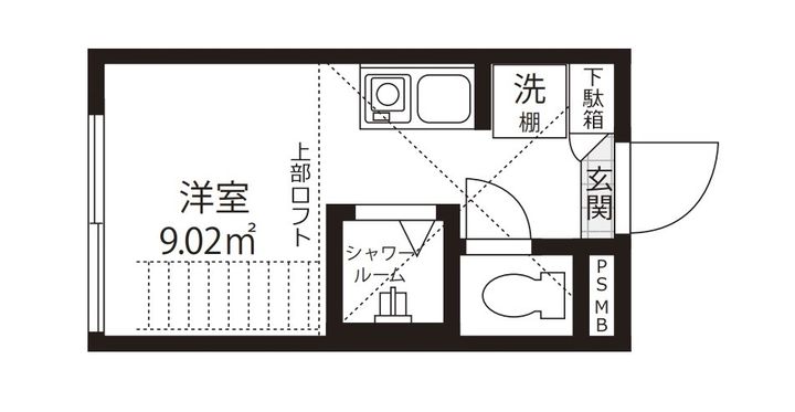 Pont du Gardの間取り