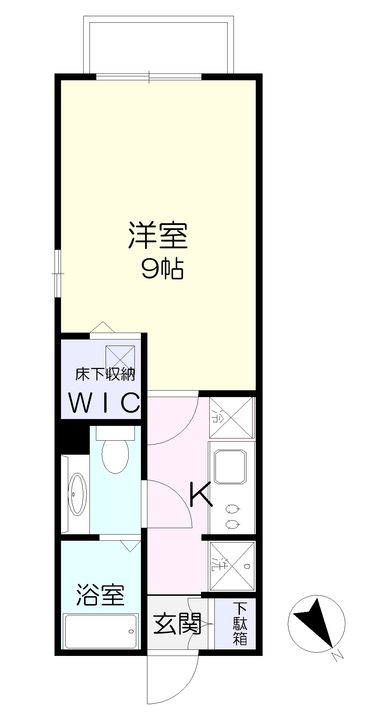 ファンテーヌの間取り