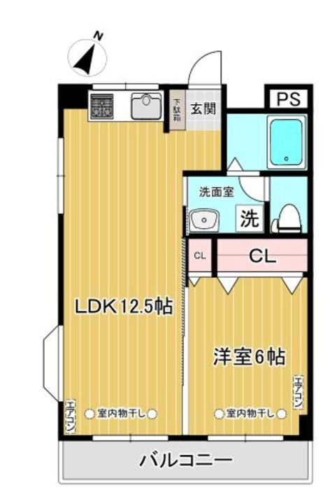 アーベインプラザの間取り
