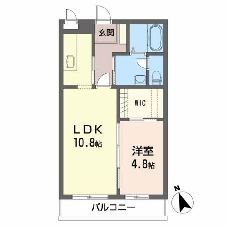 山形県山形市城南町2(マンション)の賃貸物件の間取り