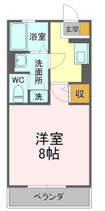 コーストヴィレッジIの間取り