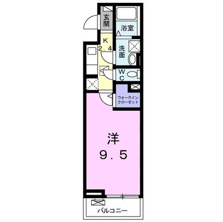 埼玉県さいたま市南区文蔵1(アパート)の賃貸物件の間取り