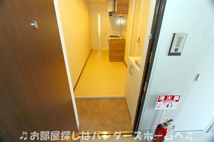 フリーディオ天の川の玄関
