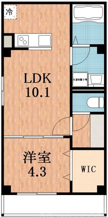 ソリティア鶴見橋の間取り