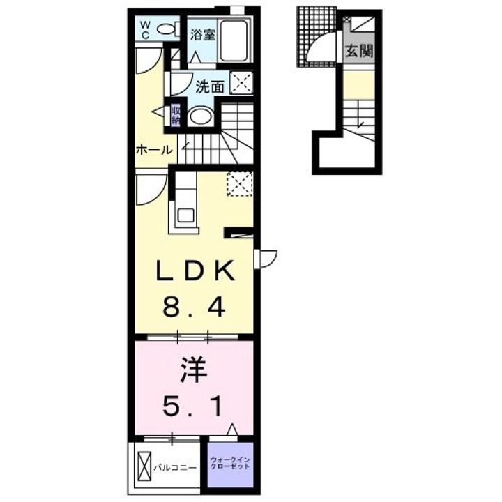 横根ラシックの間取り