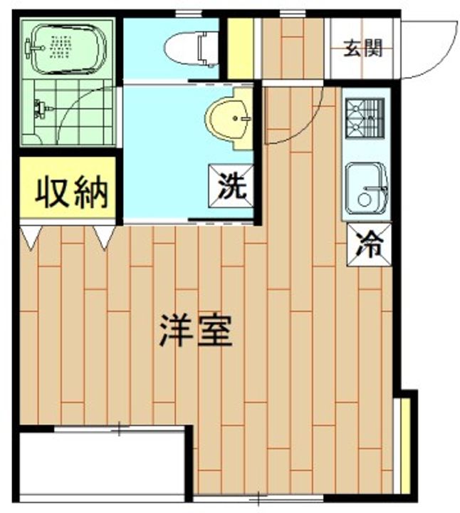 神奈川県川崎市幸区北加瀬3(マンション)の賃貸物件の間取り