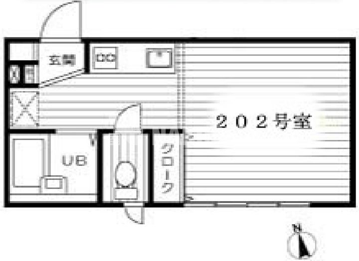 プラチナコート五本木の間取り