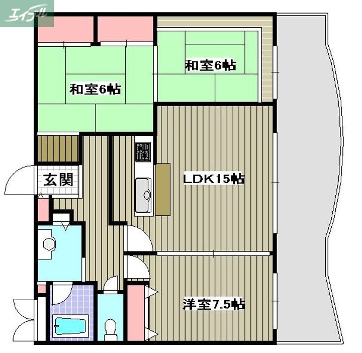 メゾンソフィアの間取り