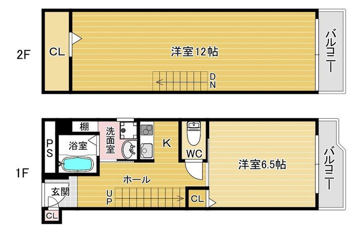 ゴールドハイツの間取り