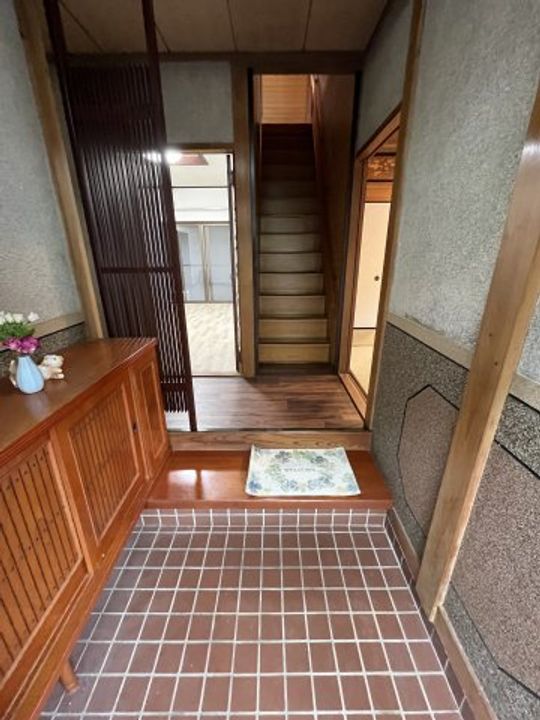 岐阜県可児市兼山(一戸建)の賃貸物件の玄関