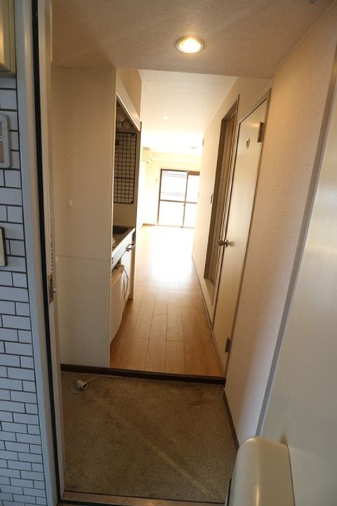 野崎ハイムの玄関