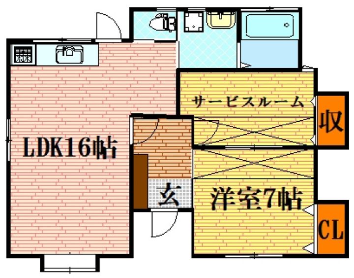 広島県広島市安佐南区大町西3(一戸建)の賃貸物件の間取り