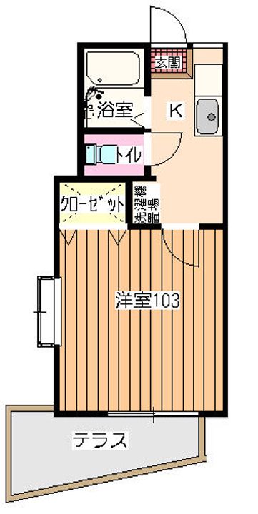 ホークロードの間取り