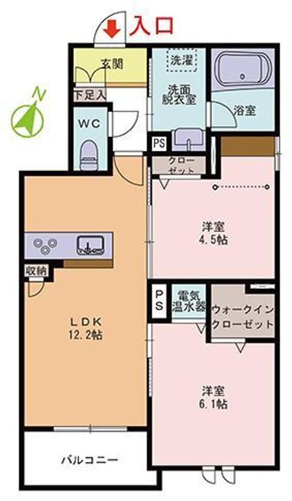 リオールの間取り
