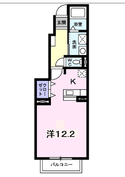 プラージュベルの間取り