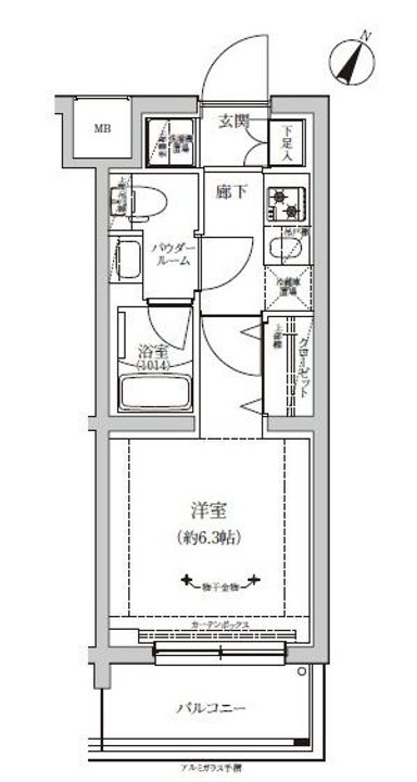 RELUXIA成増IIの間取り