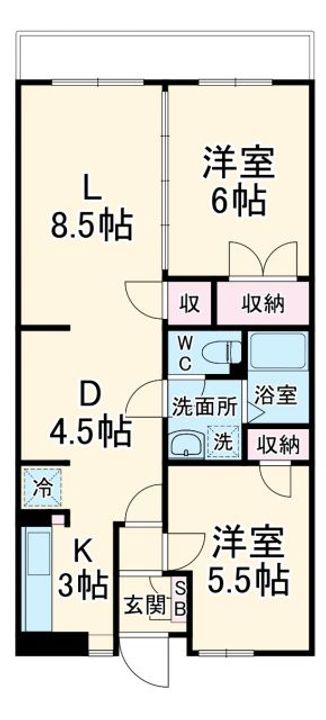 グランドステータス相武台の間取り