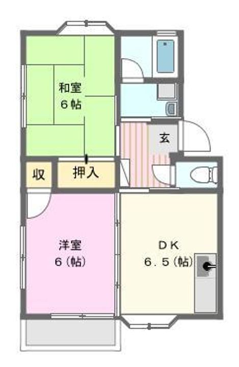 アーバンハウスIIの間取り