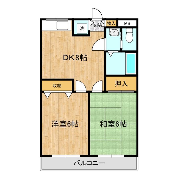 セルーエ三鷹の間取り