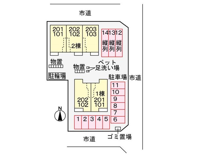 メゾン ヌールの地図