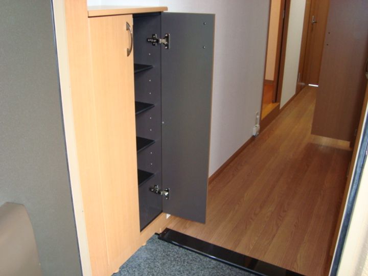 神奈川県秦野市平沢(アパート)の賃貸物件の玄関