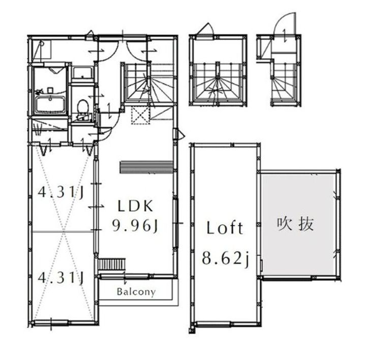 東京都墨田区東向島4(アパート)の賃貸物件の間取り