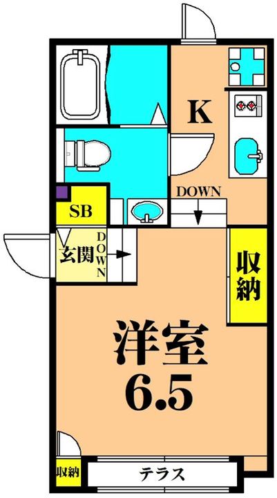 東京都品川区二葉1(マンション)の賃貸物件の間取り