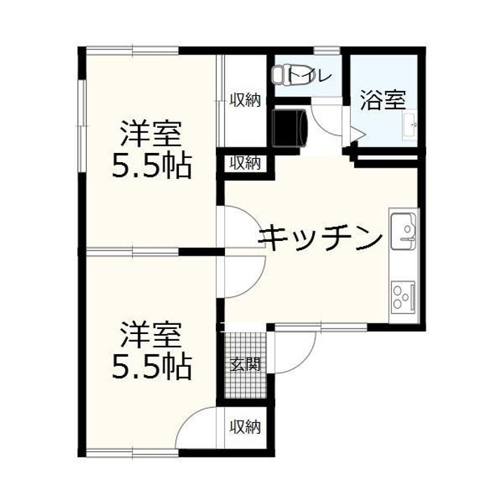 フォーレント西田代の間取り