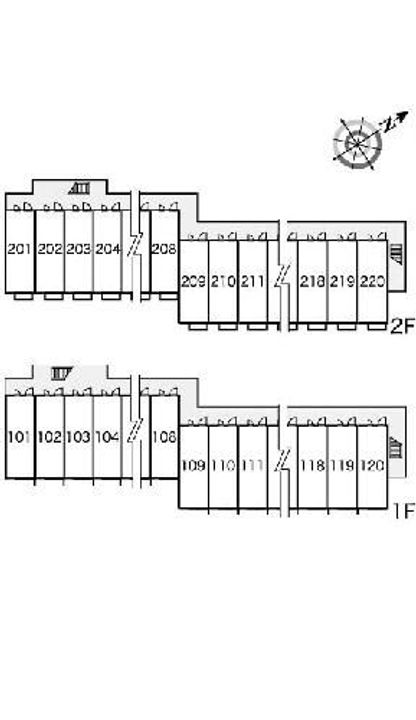 レオパレスグリーンヒルズの地図