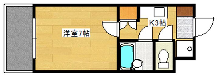 第5和秀ビルの間取り