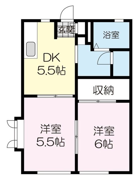 メープルヒルズの間取り