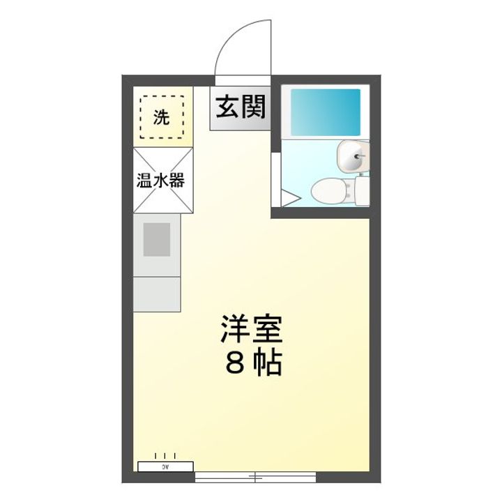 メゾン滝川の間取り