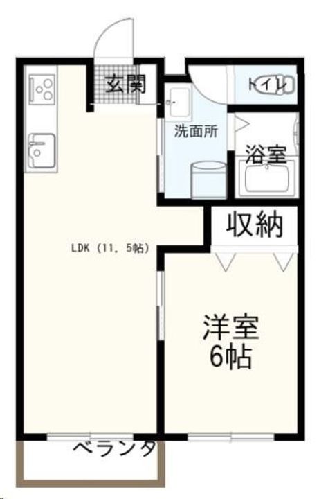ミストラルIの間取り