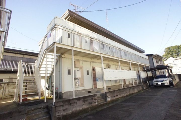 タナカハイツBの外観