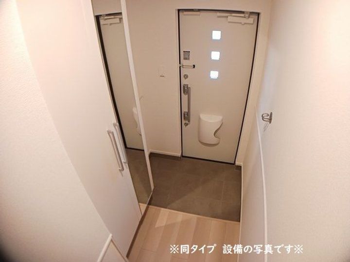 パフューミーの玄関