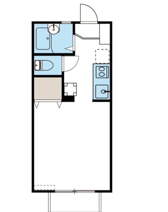 神奈川県川崎市多摩区西生田3(アパート)の賃貸物件の間取り