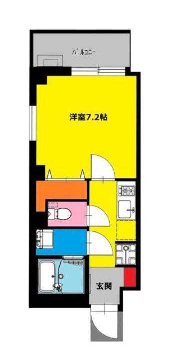 b’CASA Tokyo Kikukawaの間取り