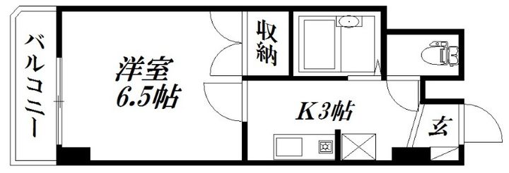 静岡県浜松市中央区元浜町(マンション)の賃貸物件の間取り