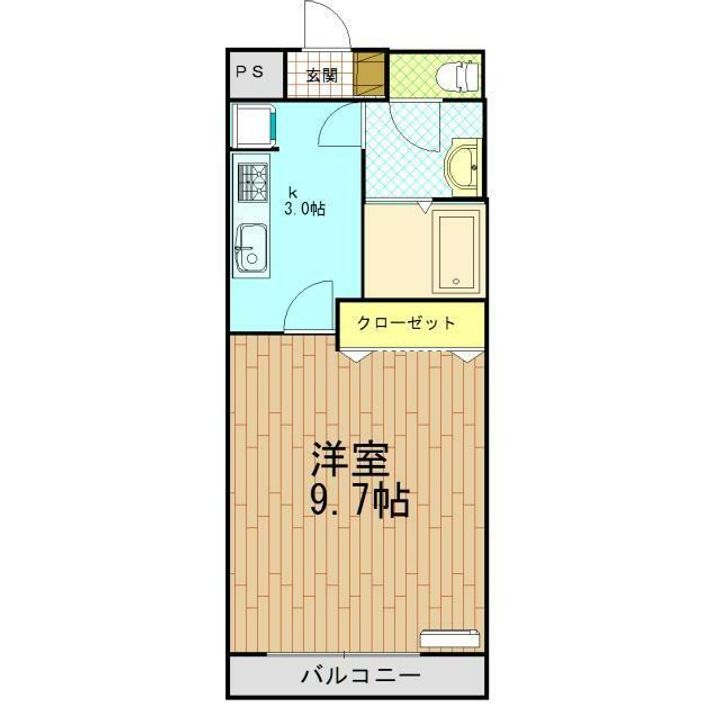 プルメリアコートの間取り
