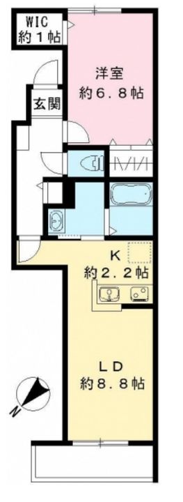 コンフォート世田谷の間取り